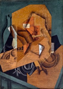 Pakken med kaffe av Juan Gris