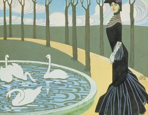 Leda av Juan Gris