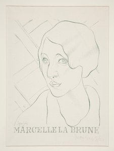 Marcelle den brune av Juan Gris