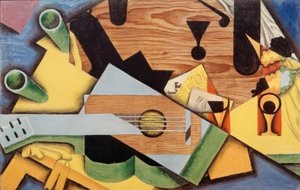 Stilleben med gitar