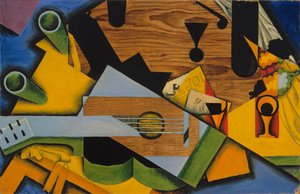Stilleben med gitar