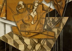 Tekopp (olje på lerret) av Juan Gris