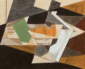 Lampen, 1916 av Juan Gris