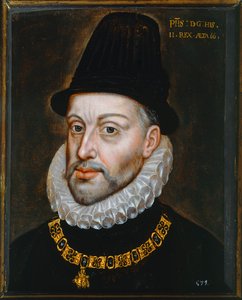 Filip II, kong Spania, 66 år gammel