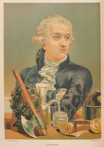 Portrett av Antoine-Laurent Lavoisier 1743-1794, 1879.