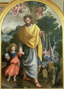 St. Joseph leder spedbarnet Kristus