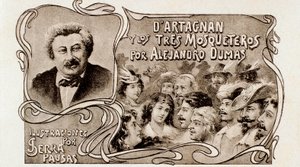Omslag til Alexandre Dumas sin roman "D