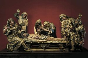 The Entombment of Christ (polykromt tre) (se også 187574)