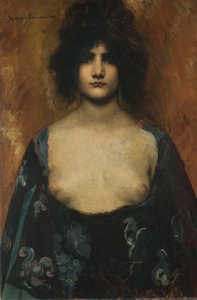 Orientalsk jente, ca 1890-1895. av Juana Romani