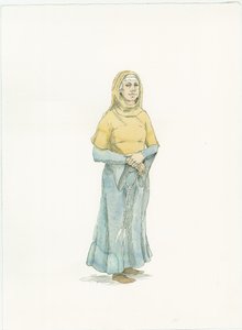 Matilda av Flandern, c1066 2015. av Judith Dobie