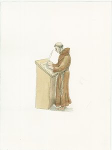Monastisk kroniker, c1066 2015. av Judith Dobie