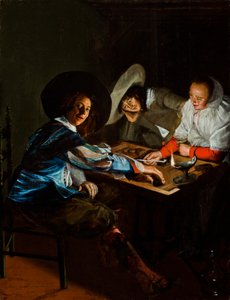 A Game of Tric-Trac, ca. 1630