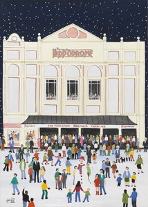 The Hippodrome, Birmingham, 2009 (Gouache på papir) av Judy Joel