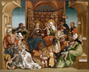 Det hellige slektskap av Jörg Breu the Younger