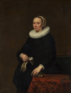 Portrett av en kvinne, 1650. av Jürgen Ovens
