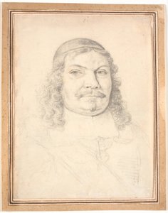Portrett av Holstein-Gottorp kansler Johan Adolph Kielman von Kielmanseck (1612-1676). Bystefront mot høyre av Jürgen Ovens