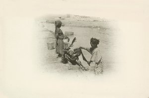 Et av Jules Gervais-Courtellemonts utsikter over Algerie (s/h-bilde) av Jules (after) Gervais-Courtellemont