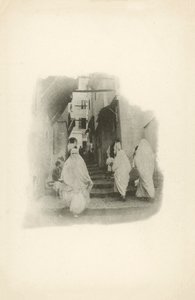 Et av Jules Gervais-Courtellemonts utsikter over Algerie (s/h-bilde) av Jules (after) Gervais-Courtellemont