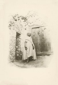 Et av Jules Gervais-Courtellemonts utsikter over Algerie (s/h-bilde) av Jules (after) Gervais-Courtellemont