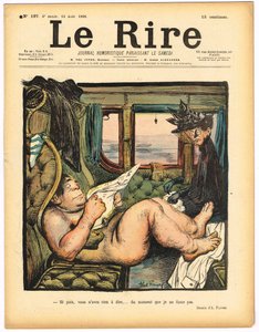 Cover av "" Latteren"", Satirical in Colors av Jules Abel Faivre