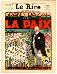 Cover av "" The Red Laughter", Satirical in Colors av Jules Abel Faivre