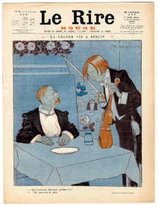 Cover av "" The Red Laughter", Satirical in Colors av Jules Abel Faivre
