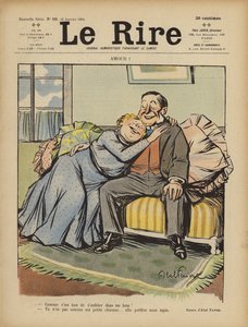 Kjærlighet! Illustrasjon for Le Rire