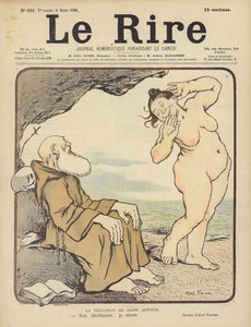 The Temptation of St Anthony, illustrasjon for Le Rire