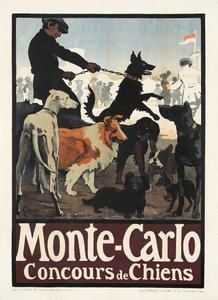 Monte Carlo, Hundekonkurranse, 1900-tallet.