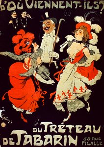 Fra Tabarin Trestle-plakaten av Jules Alexandre Gruen or Grun