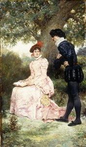 Et befriende par, 1880