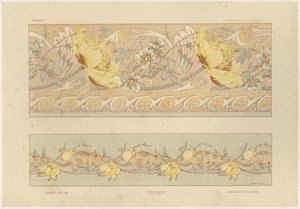 Blomster og mus, plate 6 fra 