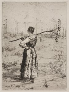 Retur fra feltene (Retour des Champs) av Jules Bastien Lepage