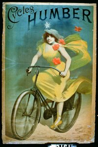 Reklame for "Humber Cycles" av Jules Cheret