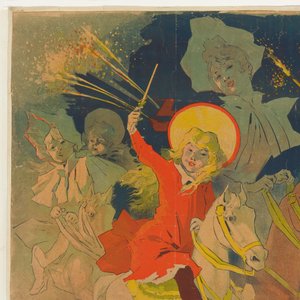 Plakat for kasinoet i Enghien-les-Bains Casino d