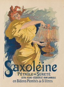 Plakatens mestere: Pl. 13, Saxoléine, 1895.