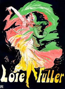 Loïe Fuller-plakat, 1897.