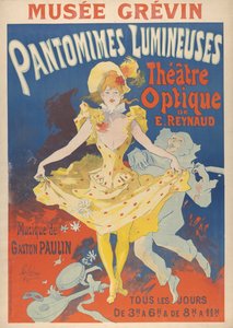 Lysende pantomimer, 1892 av Jules Cheret