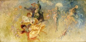 Maskeballen, av Jules Cheret