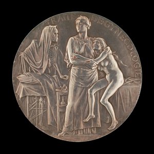 Allegory of the Fight Against Death [revers], 1906.