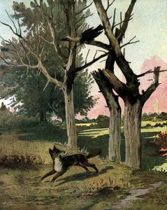 La Fontaines fabel: Kråken og reven