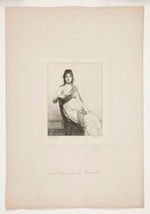 Mme Verninac, n?e Delacroix av Jules David
