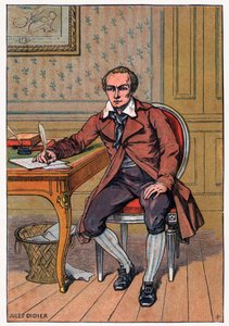 Andre Chenier, ca. 1900 (gravering)