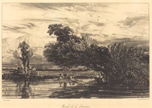Bank of the Somme av Jules Dupré