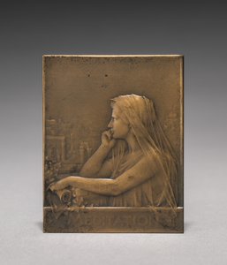 Medaljong. av Jules Dupré