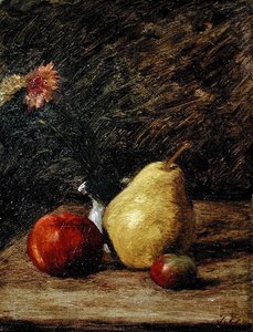 Stilleben med en pære av Jules Dupré