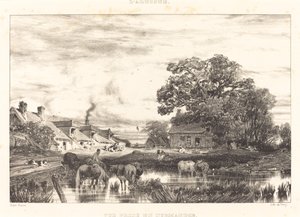 Utsikt i Normandie av Jules Dupré