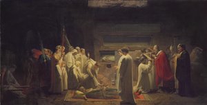 Martyrene i katakombene, 1855