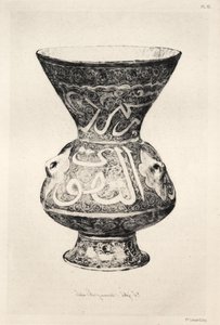 Historien om den keramiske kunsten: En beskrivende og filosofisk studie av keramikken ... Plate VII, 1877 av Jules Ferdinand Jacquemart