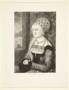 Portrett av en kvinne av Jules Ferdinand Jacquemart